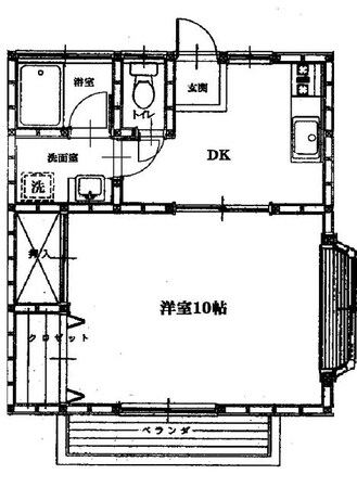 第２フジハイムの物件間取画像